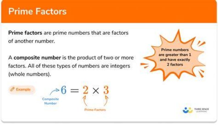Are factors and Prime Factors same?