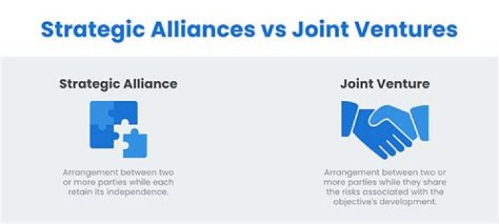 Are joint ventures strategic alliances?