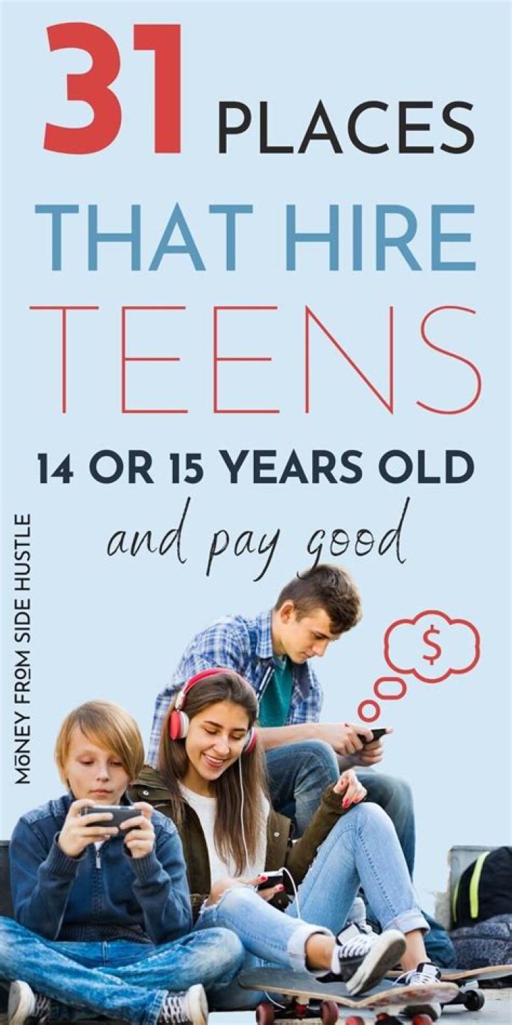Are there any stores that hire a 14 year old?