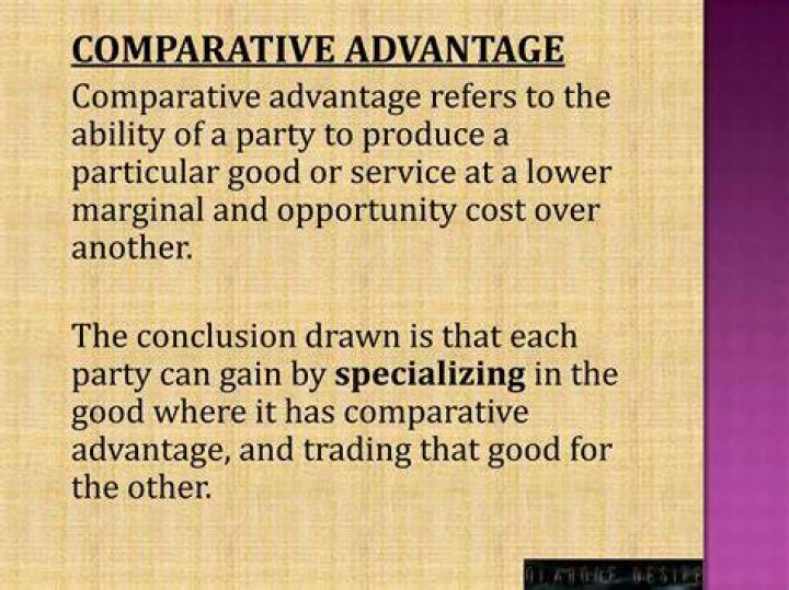 Can comparative advantage change?