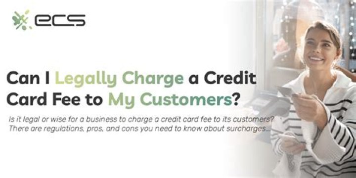 Can I charge card fees to customers?