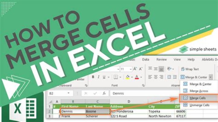 Can we merge cells in table?