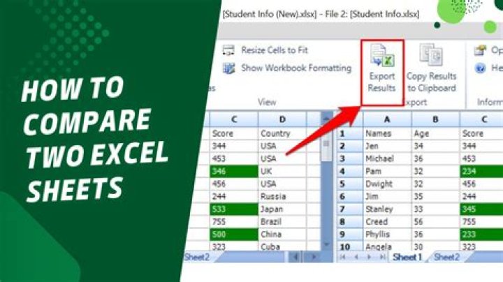 Can you connect two Excel spreadsheets together?