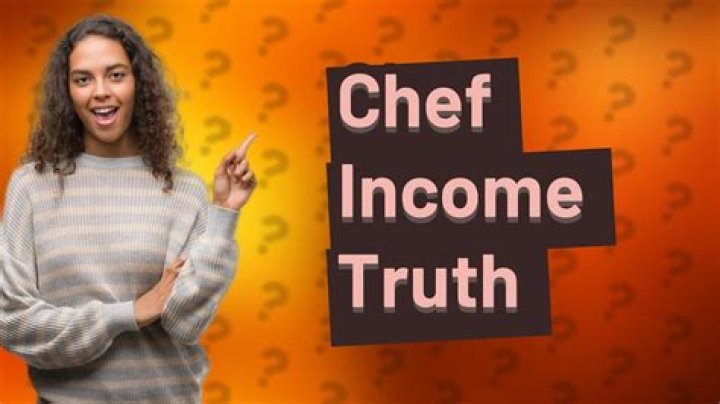 Do chefs make good money?