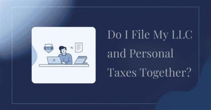 Do I have to file my taxes all together?