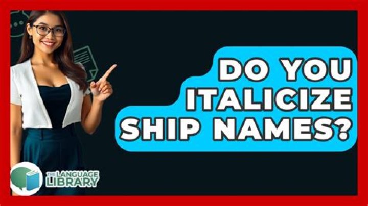 Do I italicize business names?