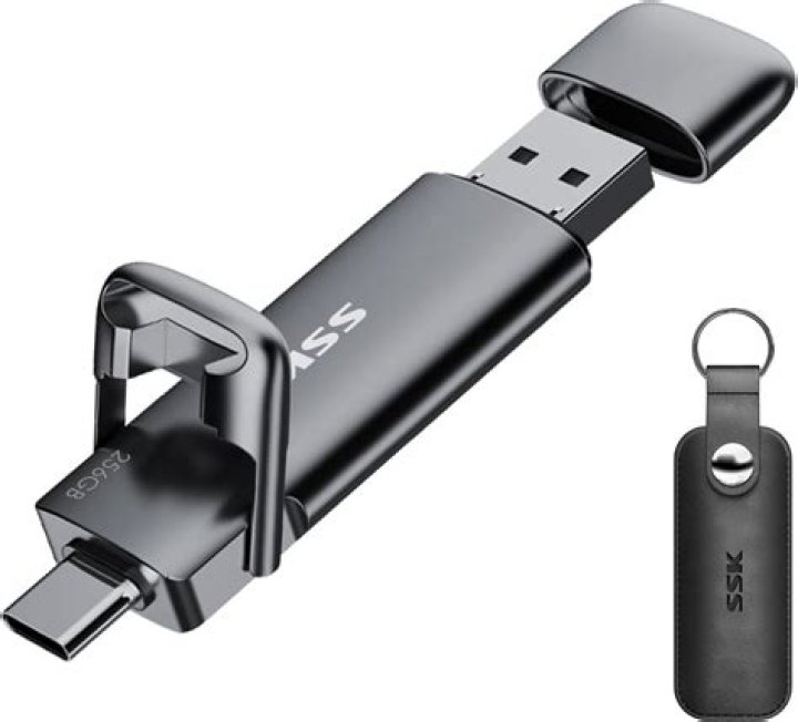 Does a memory stick use a USB port?