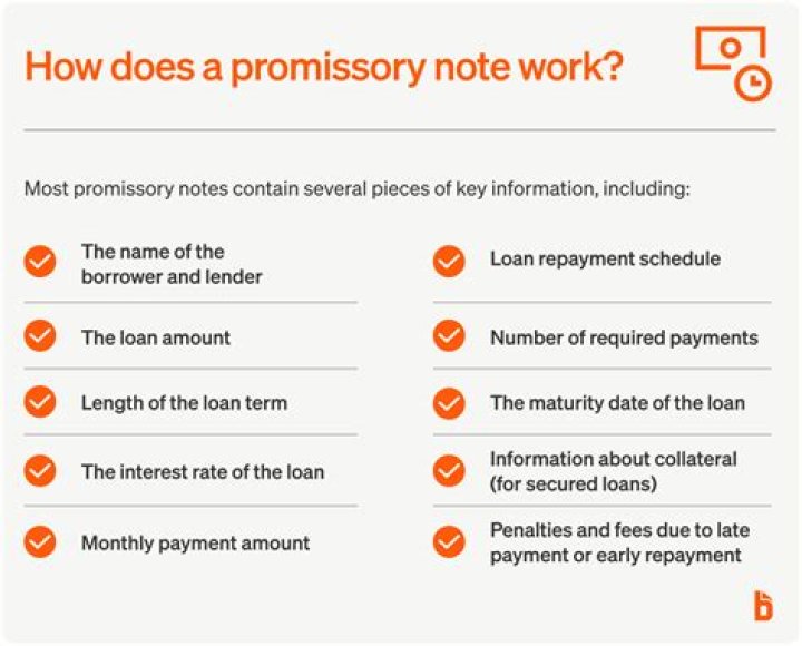 Does a promissory note mean you got the loan?