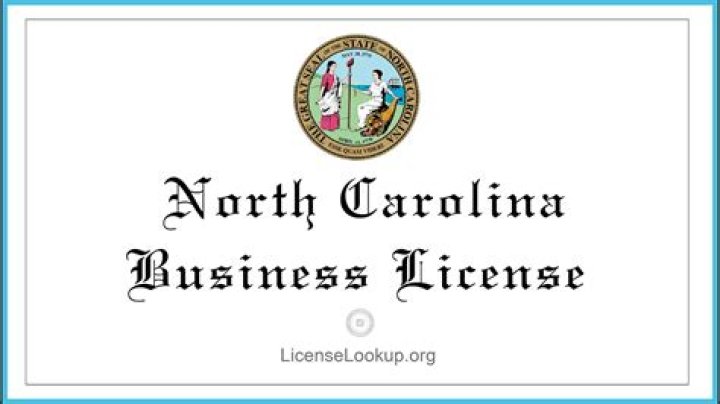 Does North Carolina require a business license?