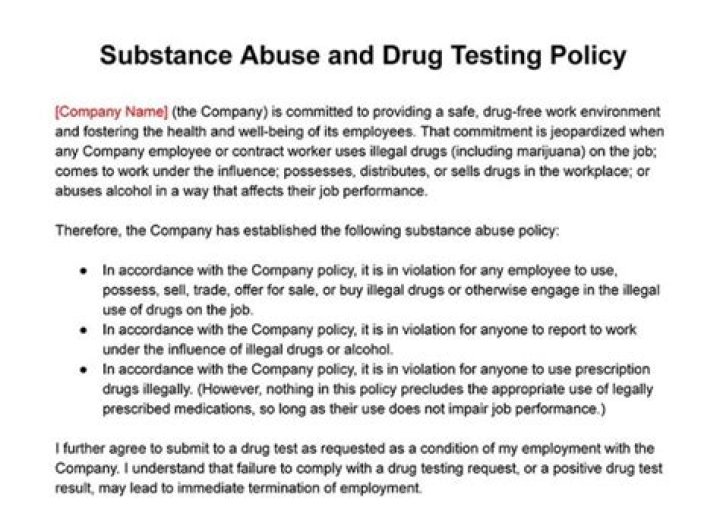 Does officemax require a drug test?