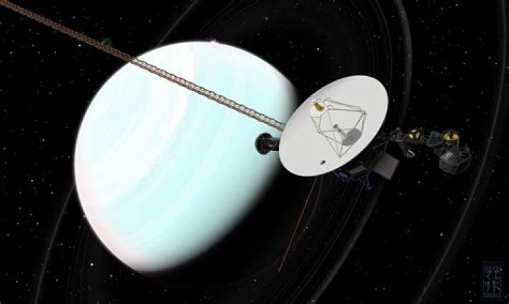 Has any satellite visited Uranus?