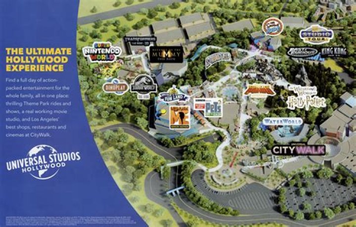 How big is the Universal studio lot?