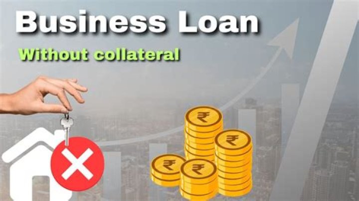 How can I get a loan for my business without collateral?