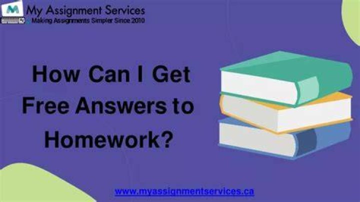 How can I get answers to my homework online?