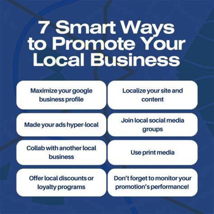 How can I promote my business locally?