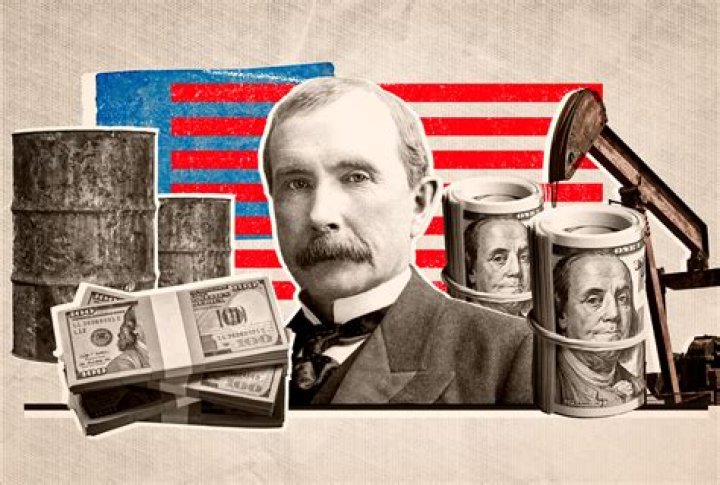 How did John D Rockefeller spend donate his money?