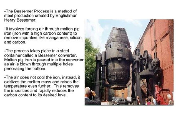 How did the Bessemer process impact the steel industry?