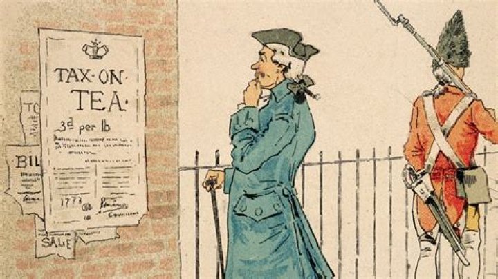 How did the British react to new taxes?