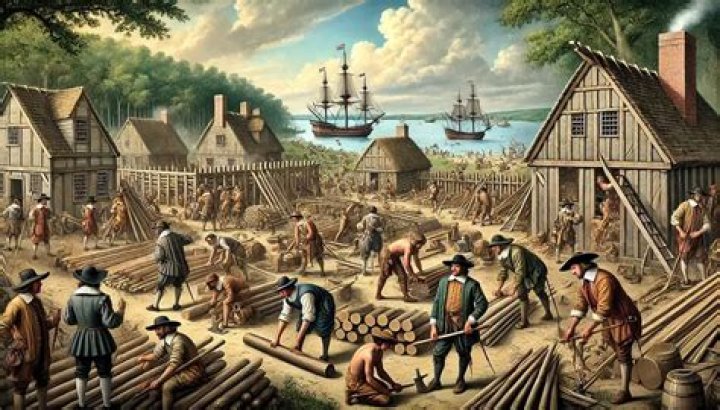 How did the first settlers in Japan make a living?