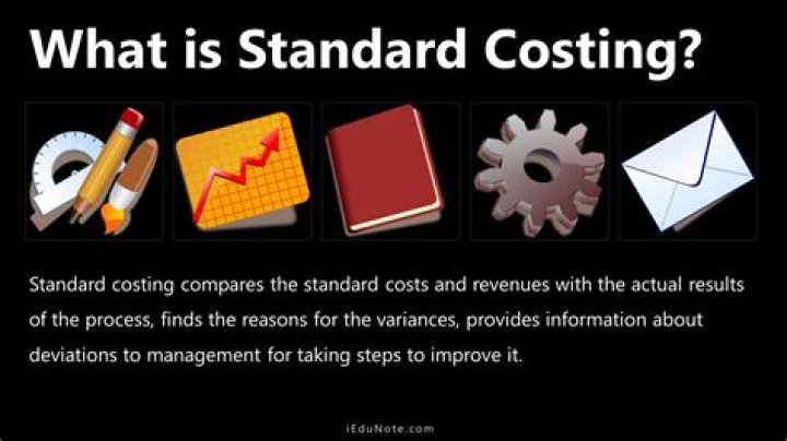 How do companies use standard costing?