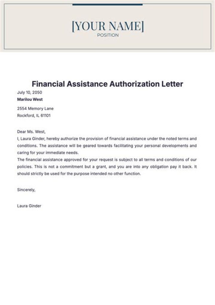 How do I ask for financial assistance?