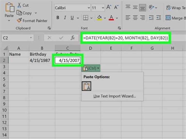 How do I calculate notes in Excel?