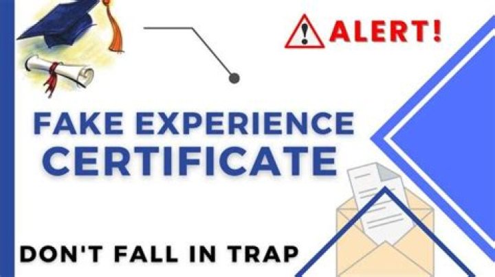 How do I get fake experience certificates?