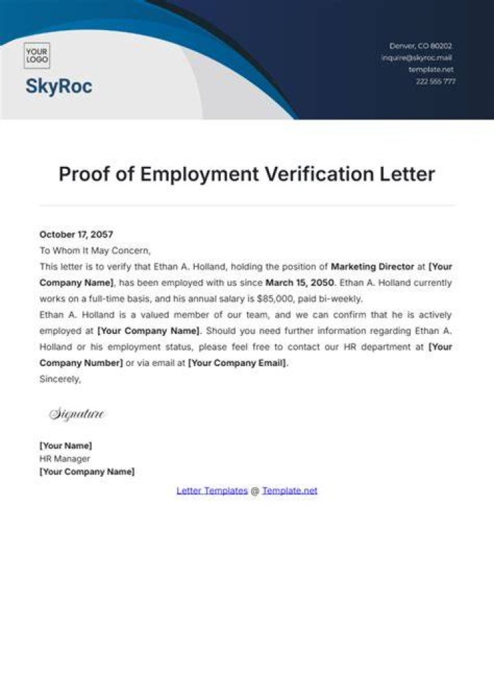 How do I get proof of employment if my company is closed?