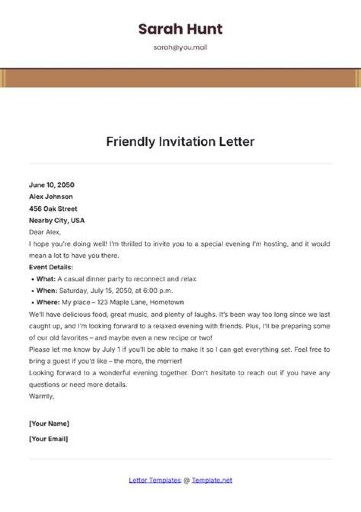 How do I invite a friend to my email?