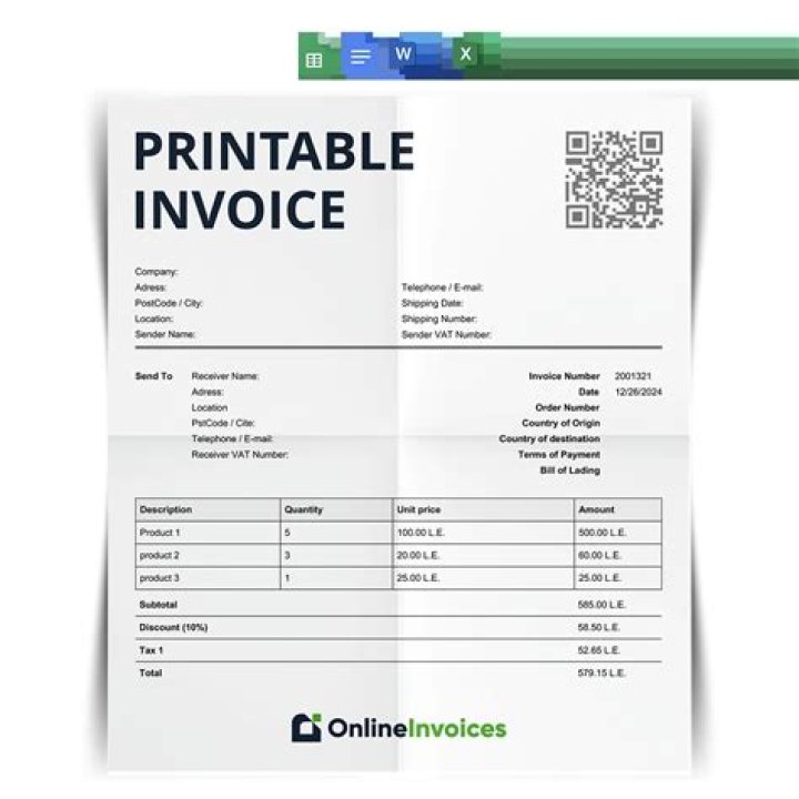 How do I make an invoice for a job?