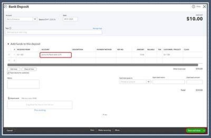 How do I offset an overpayment in QuickBooks?