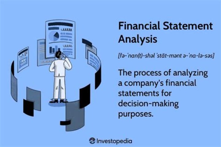 How do you analyze financial statements on stocks?