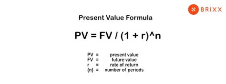 How do you calculate present value PV?