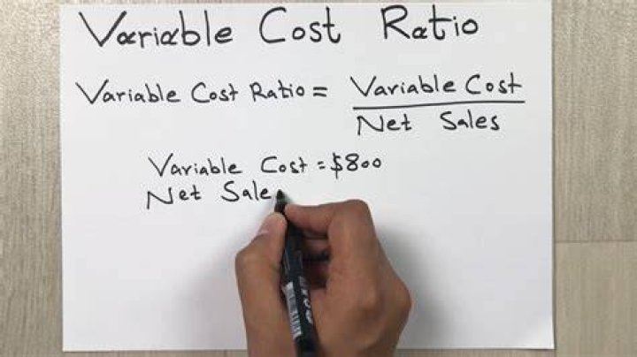 How do you calculate variable cost to sales ratio?