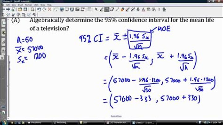 How do you construct a 95 confidence interval?