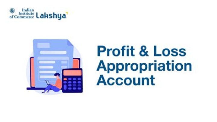 How do you create a profit and loss appropriation account?