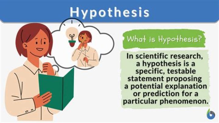 How do you define hypothesis?