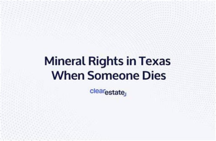 How do you find out who owns mineral rights in Texas?