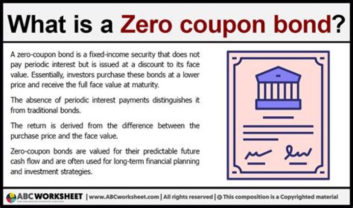 How do you find the price of a zero coupon bond?