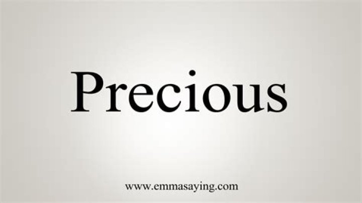 How do you say precious in Cantonese?