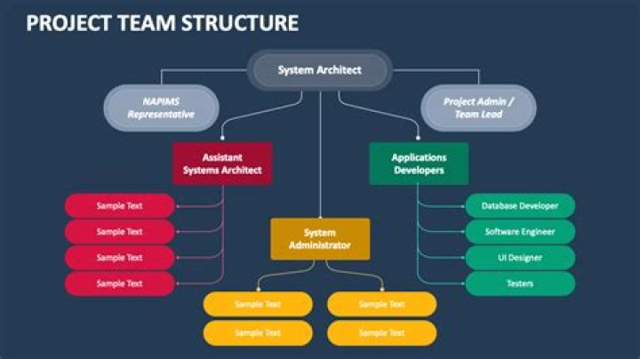 How do you structure a project team?