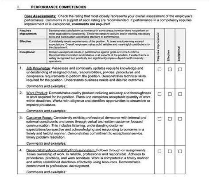 How do you write a core competency statement?