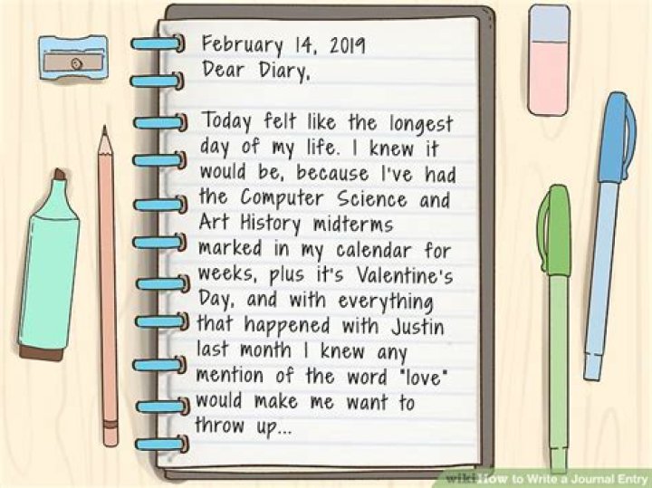 How do you write a journal entry example?