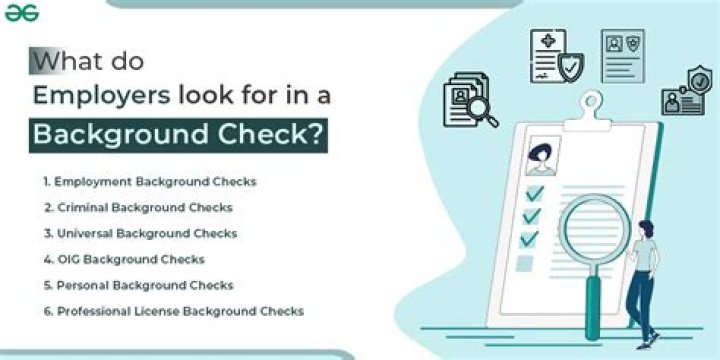How does a background check verify employment?