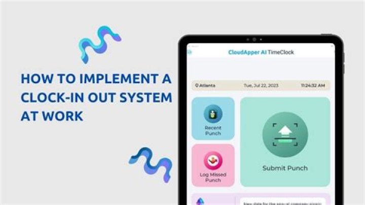 How does clocking in and out work?