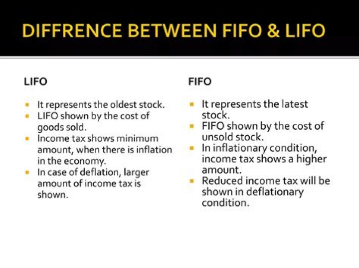 How does inflation affect FIFO and LIFO?
