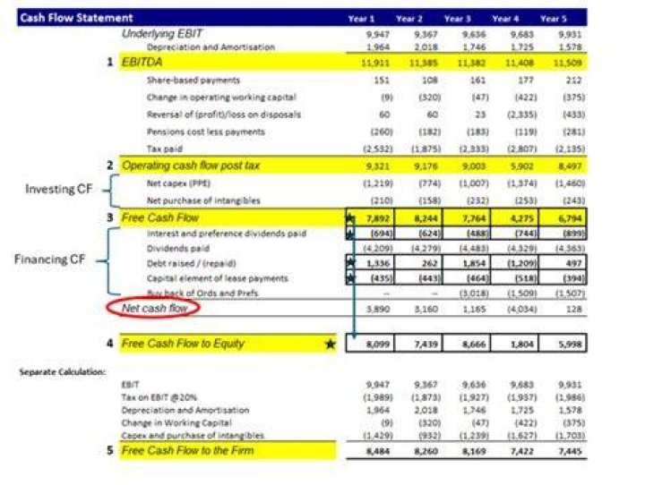 How does paying dividends affect cash flow?
