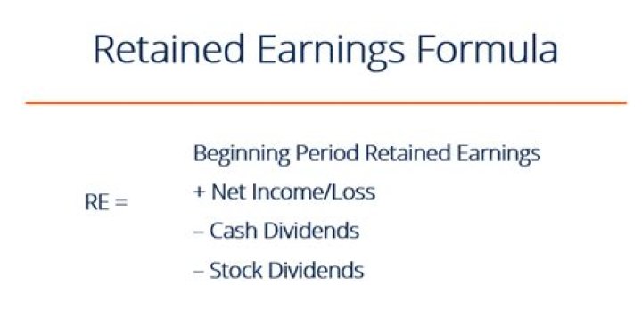 How does retained earnings relate to net income?