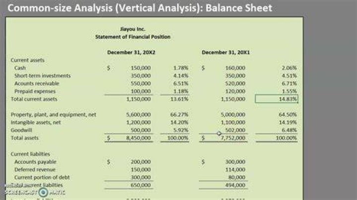 How is a common size statement used as a financial statement analysis tool?