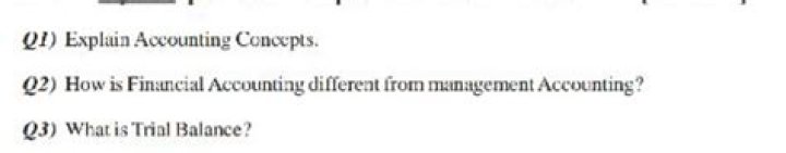 How is financial accounting different?